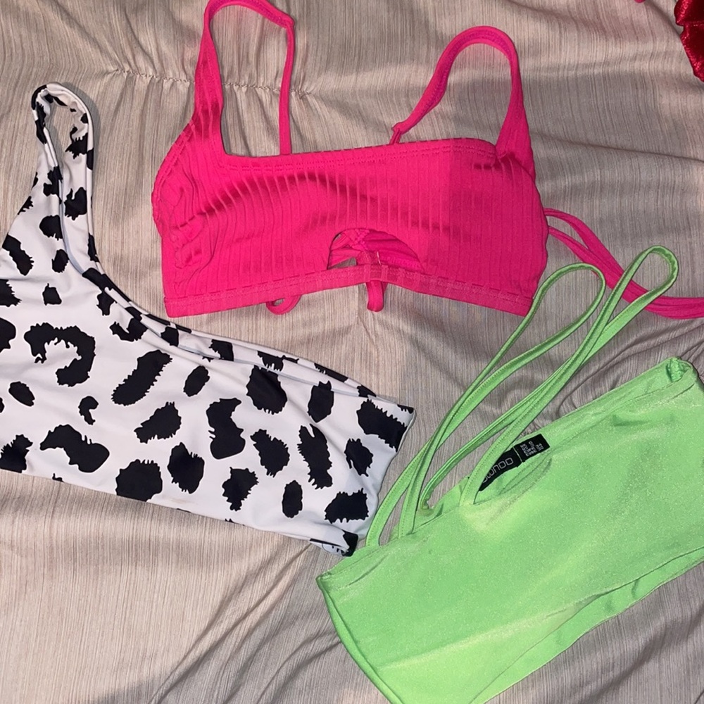 3 swimsuit tops